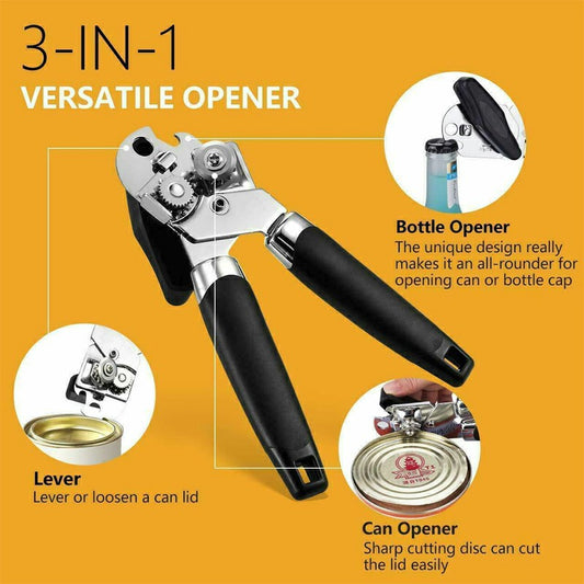 Stainless Steel Tin Can Opener