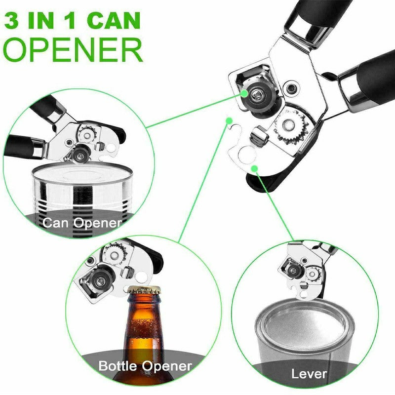 Stainless Steel Tin Can Opener