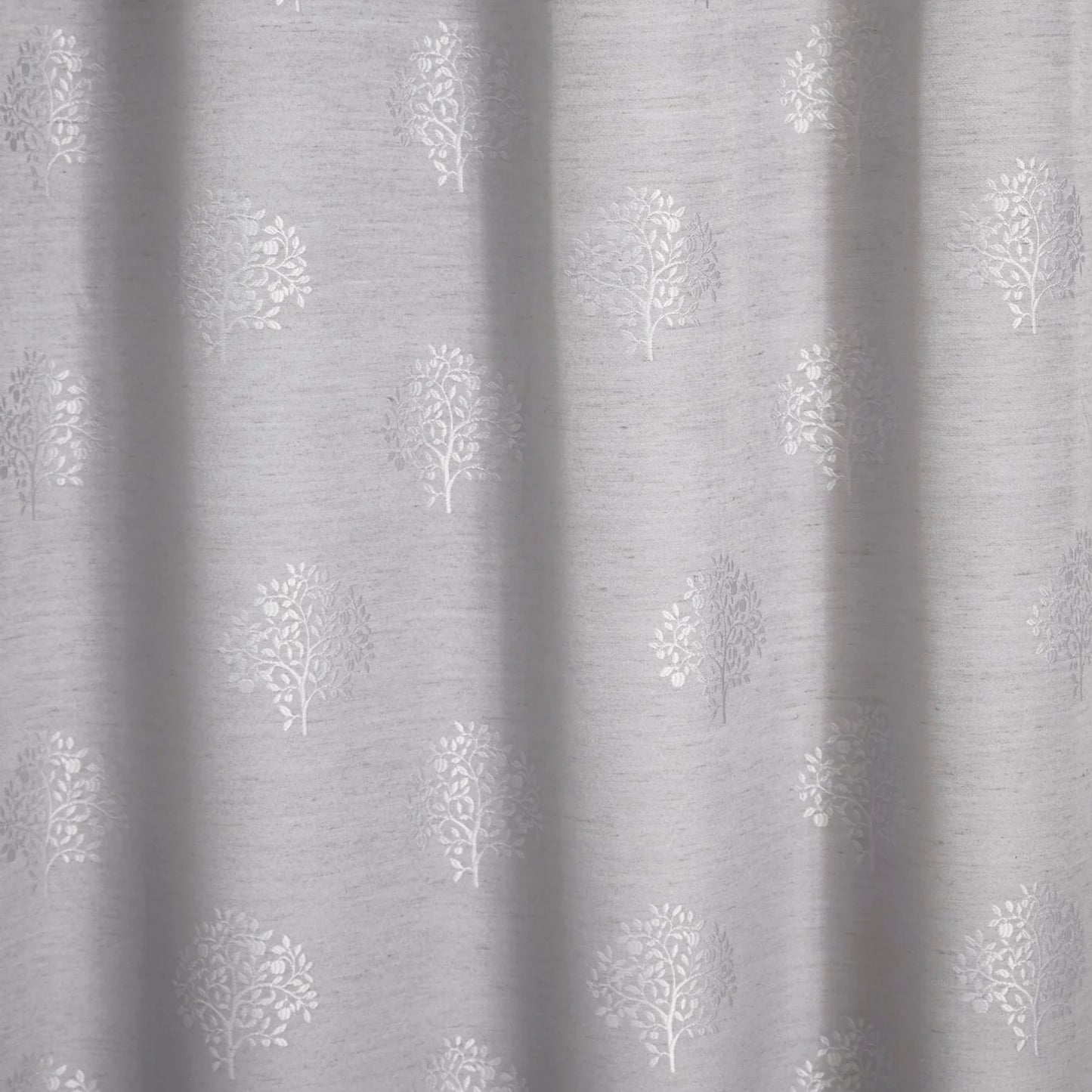 Harvest Eyelet Curtains by Appletree Loft in Silver