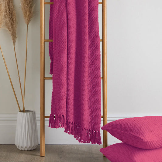 Hayden Throw by Drift Home in Pink