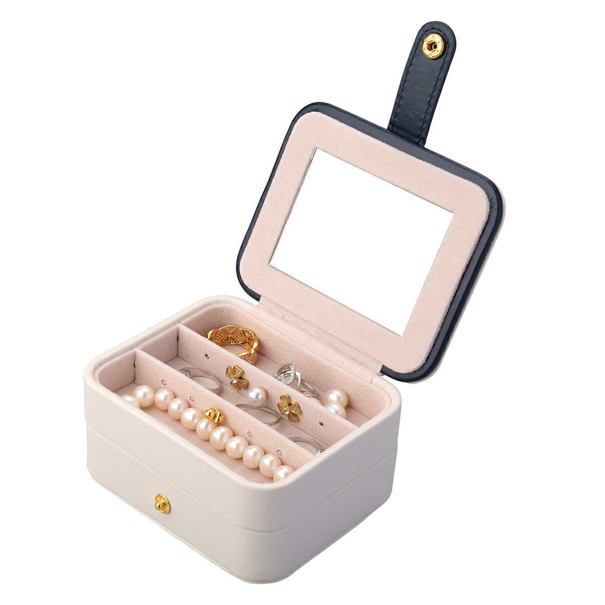 Creative Small Jewellry Box Multi-layer Portable Travel Jewellery Box