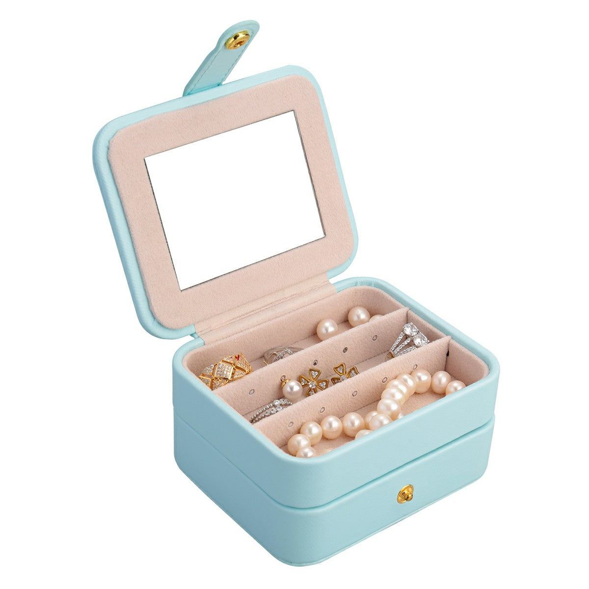 Creative Small Jewellry Box Multi-layer Portable Travel Jewellery Box