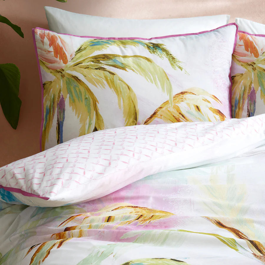 Leilani Duvet Cover Set by Appletree Style in Green