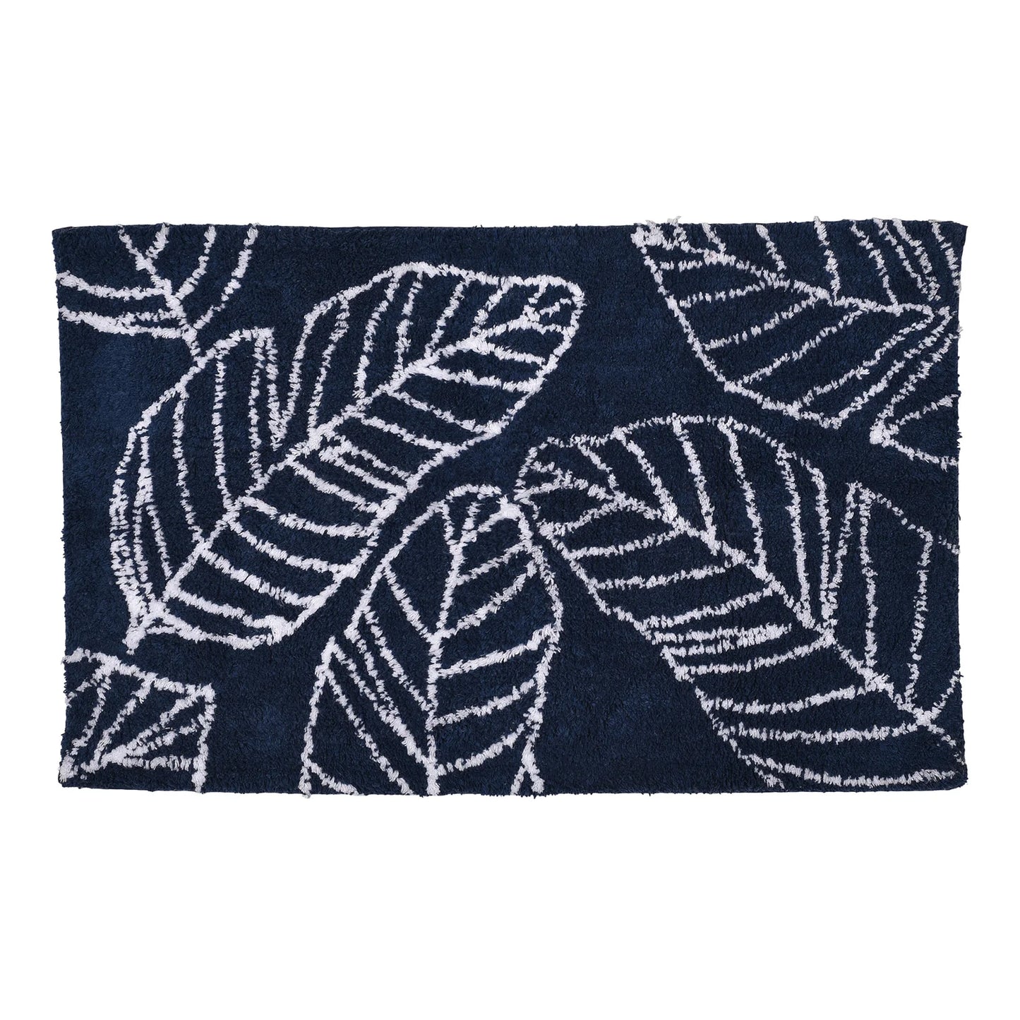 Matteo Bath Mat by Fusion Bathroom in Navy