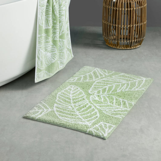 Matteo Bath Mat by Fusion Bathroom in Khaki