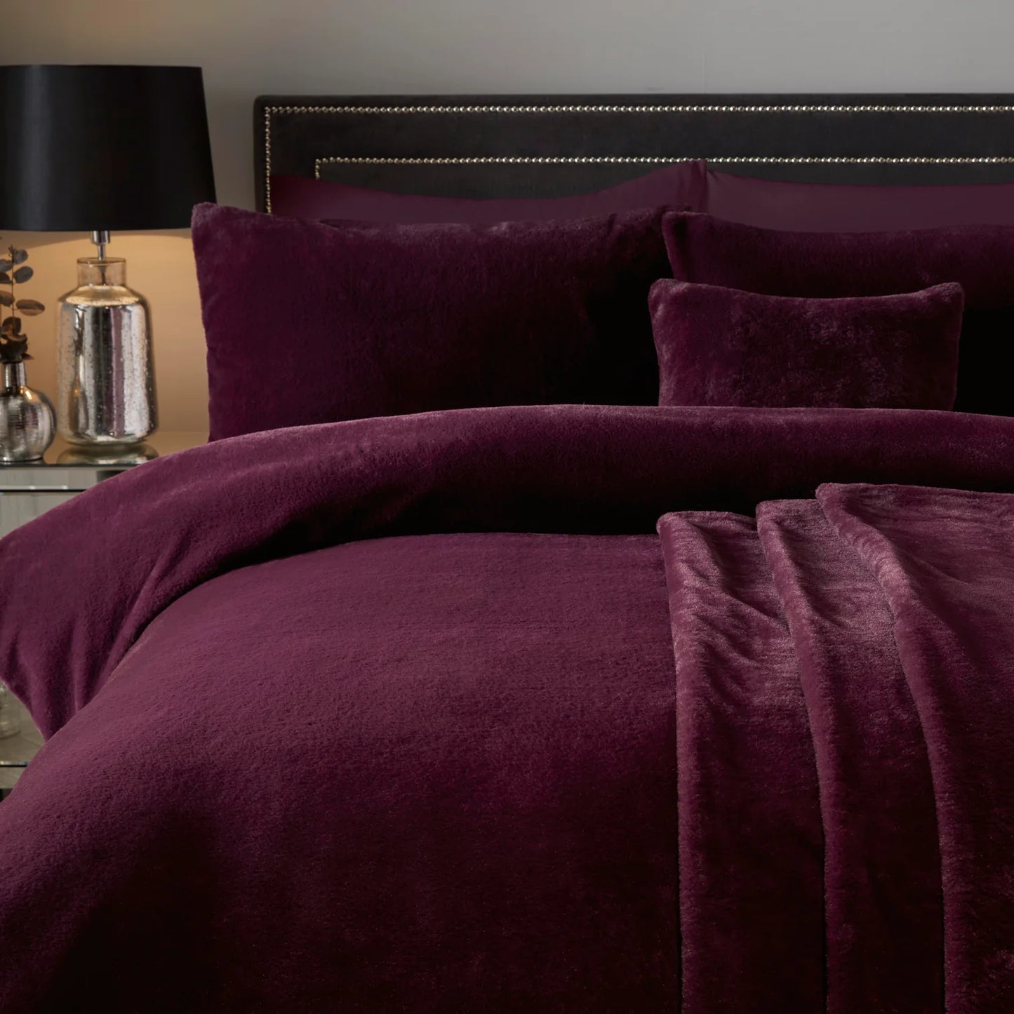 Natasha Damson Duvet Cover Set by Soiree