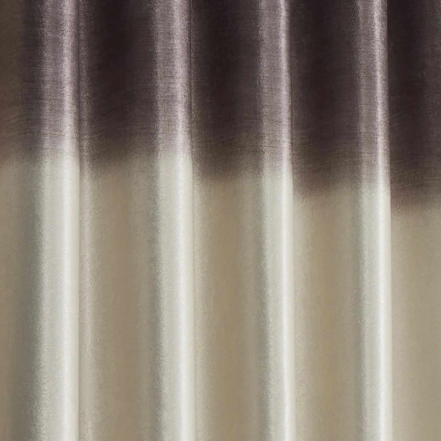 Ombre Strata Eyelet Curtains by Fusion in Chocolate