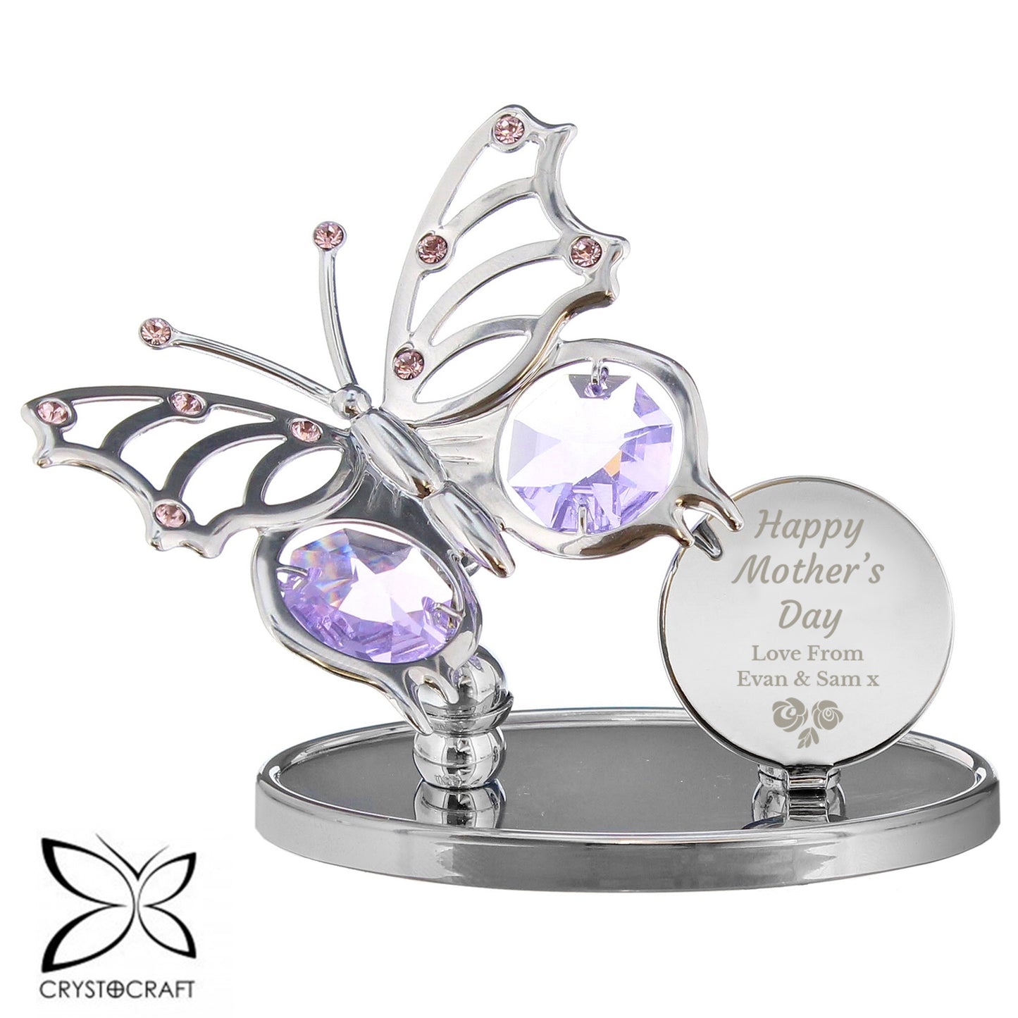 Personalised Happy Mothers Day Crysto...