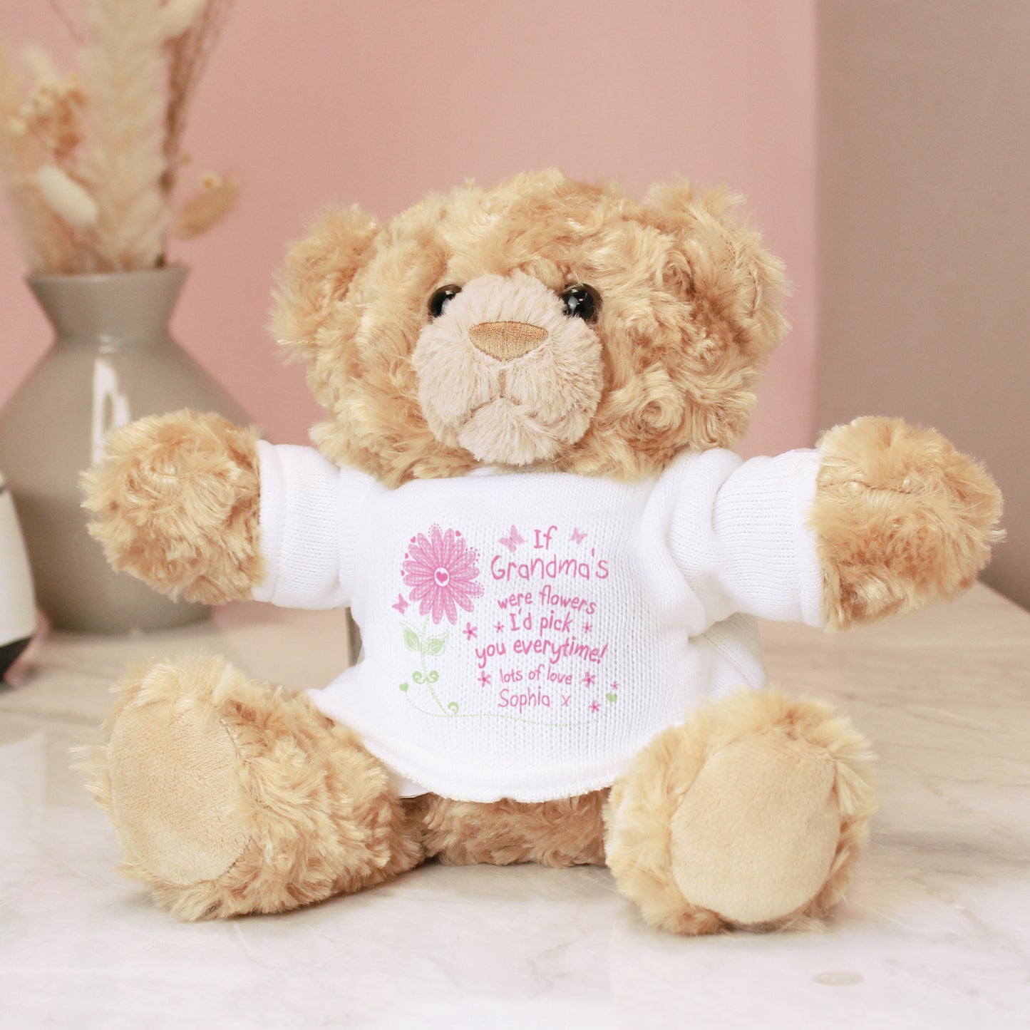 Personalised I'd Pick You Teddy Bear