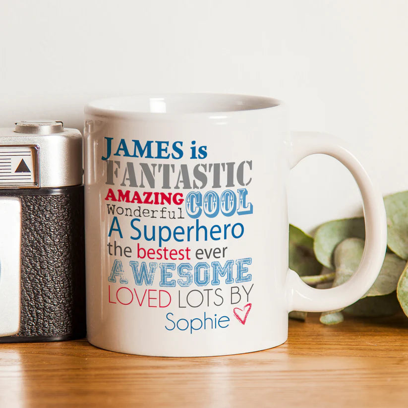 Personalised He Is.. Mug