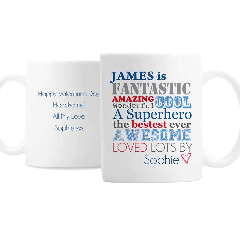 Personalised He Is.. Mug