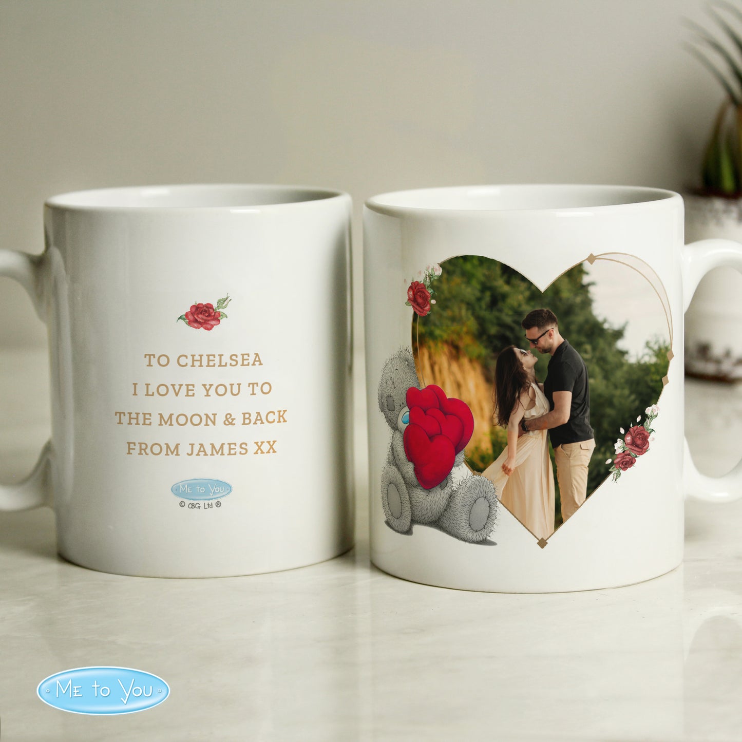 Personalised Me To You Photo Upload Mug