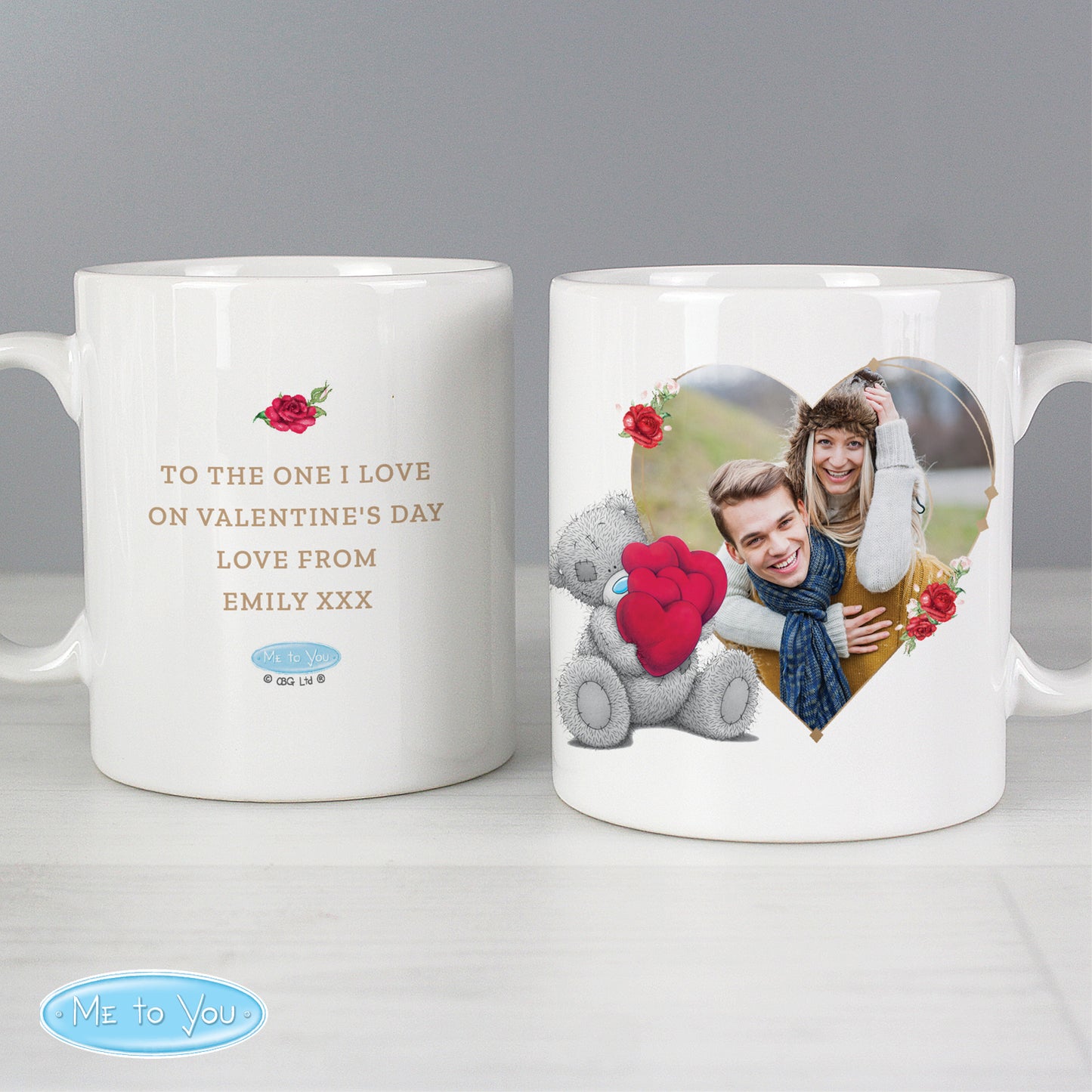 Personalised Me To You Photo Upload Mug