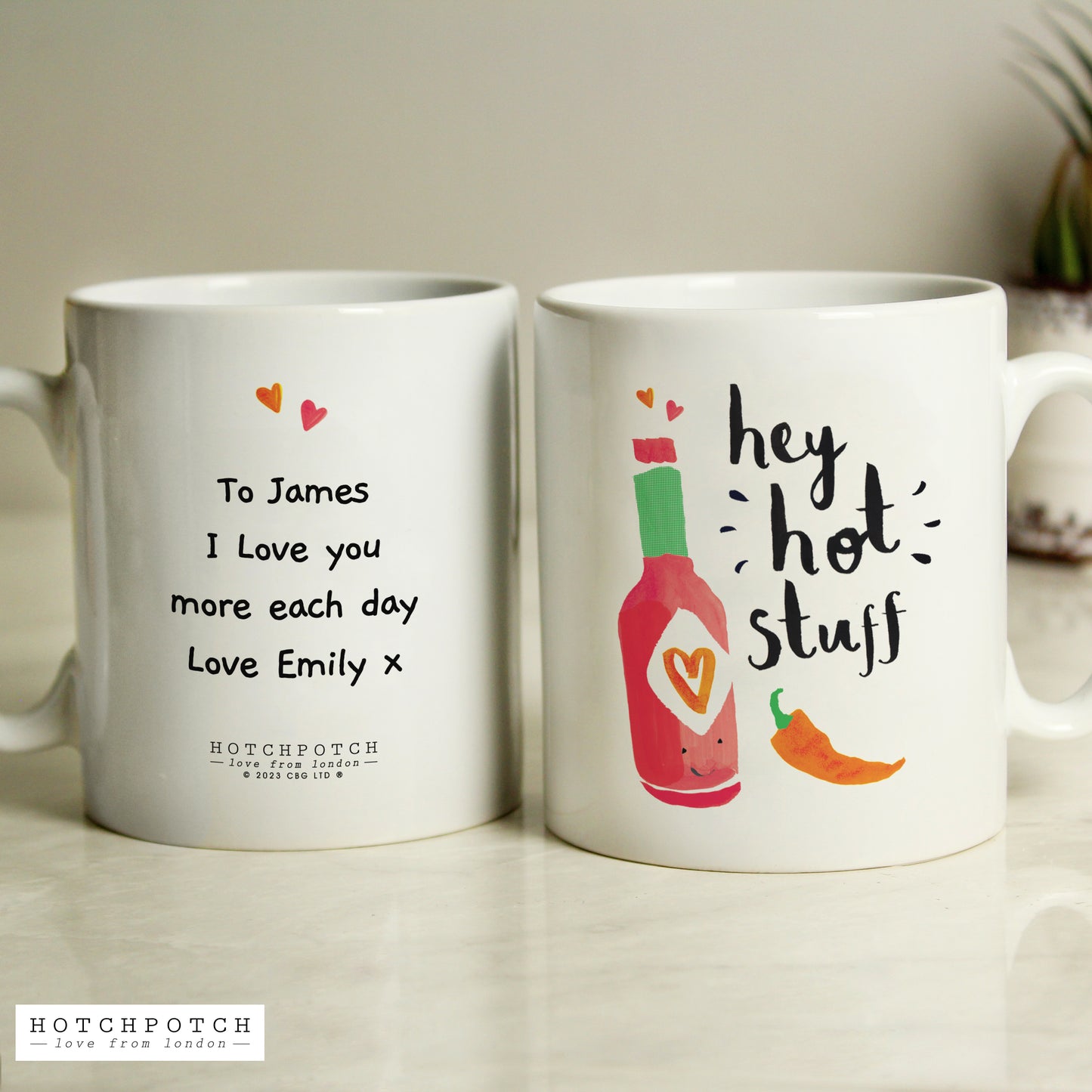 Personalised Hot Stuff Mug