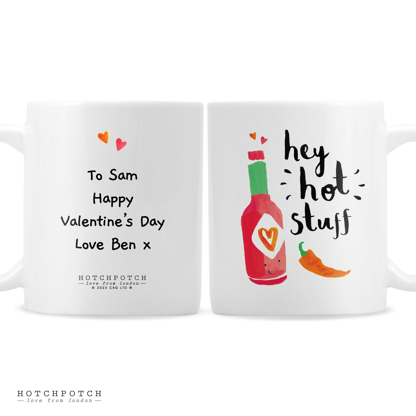 Personalised Hot Stuff Mug