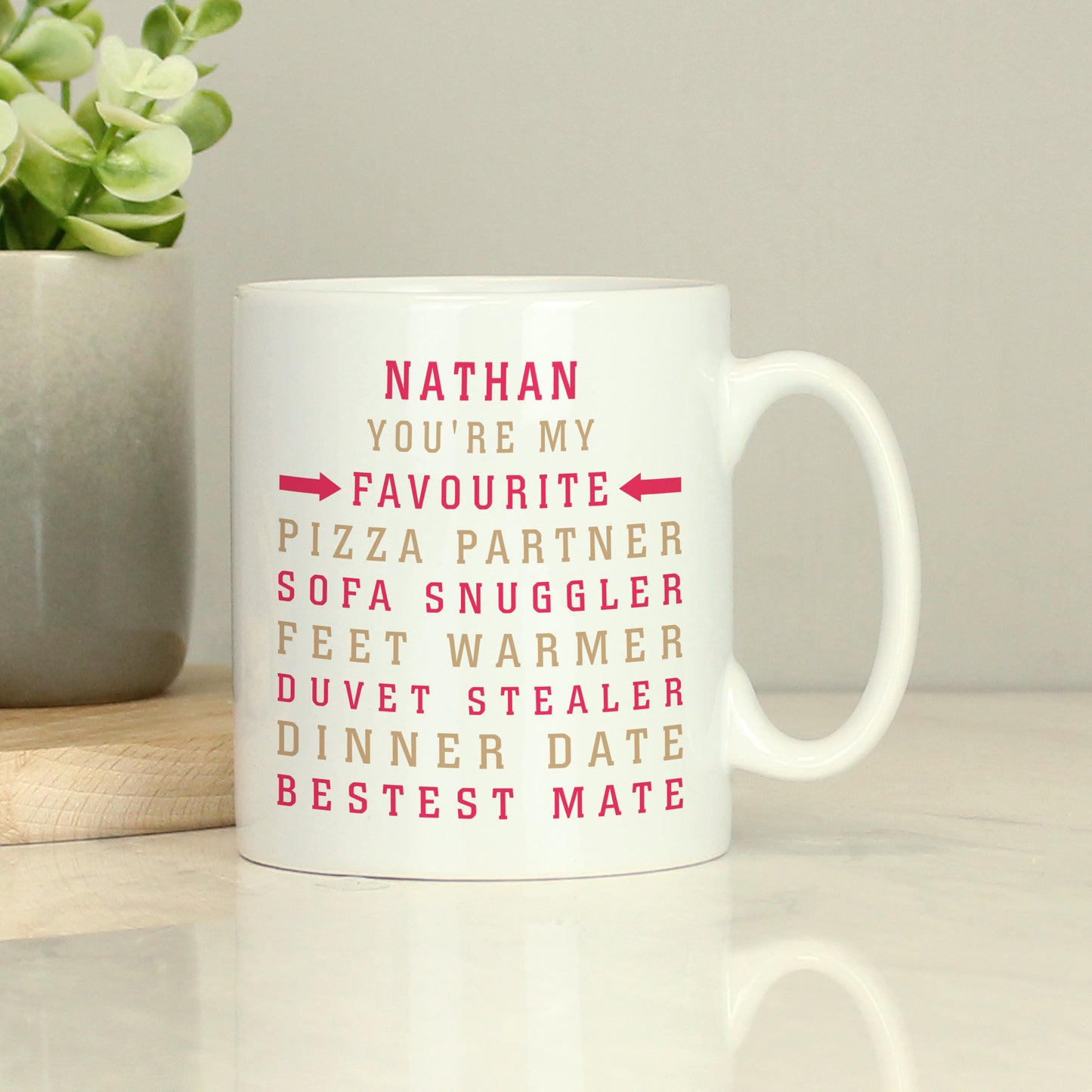 Personalised My Favourite Mug