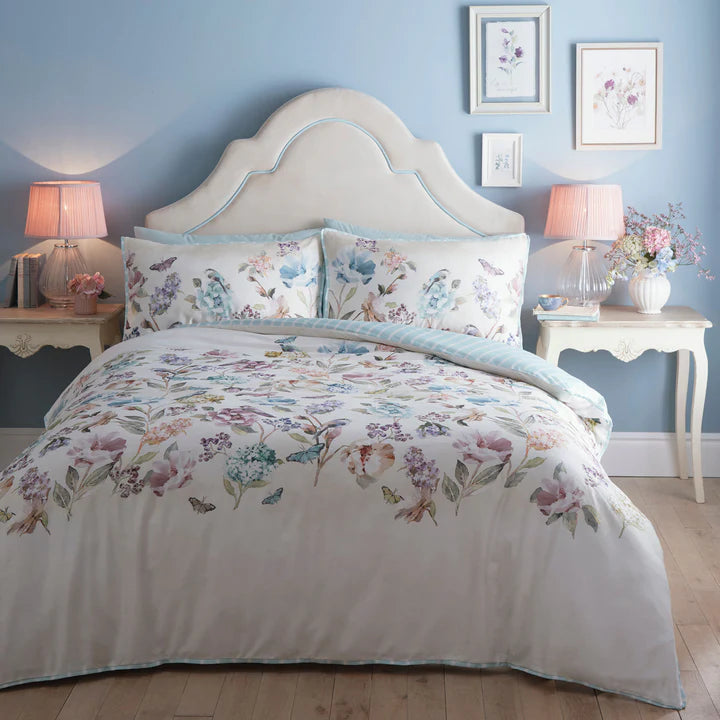 Portia 100% Cotton Duvet Cover Set by Appletree Heritage in Multi