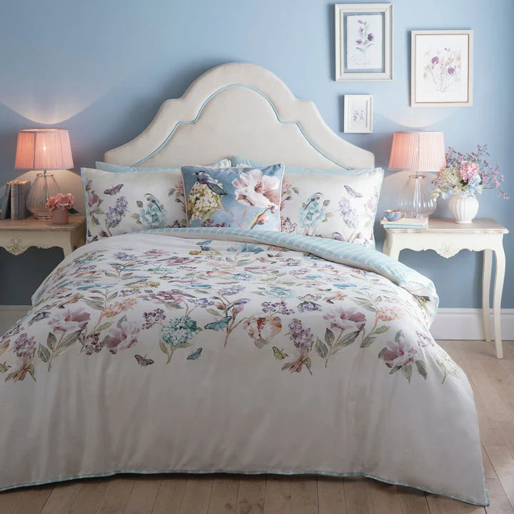 Portia 100% Cotton Duvet Cover Set by Appletree Heritage in Multi