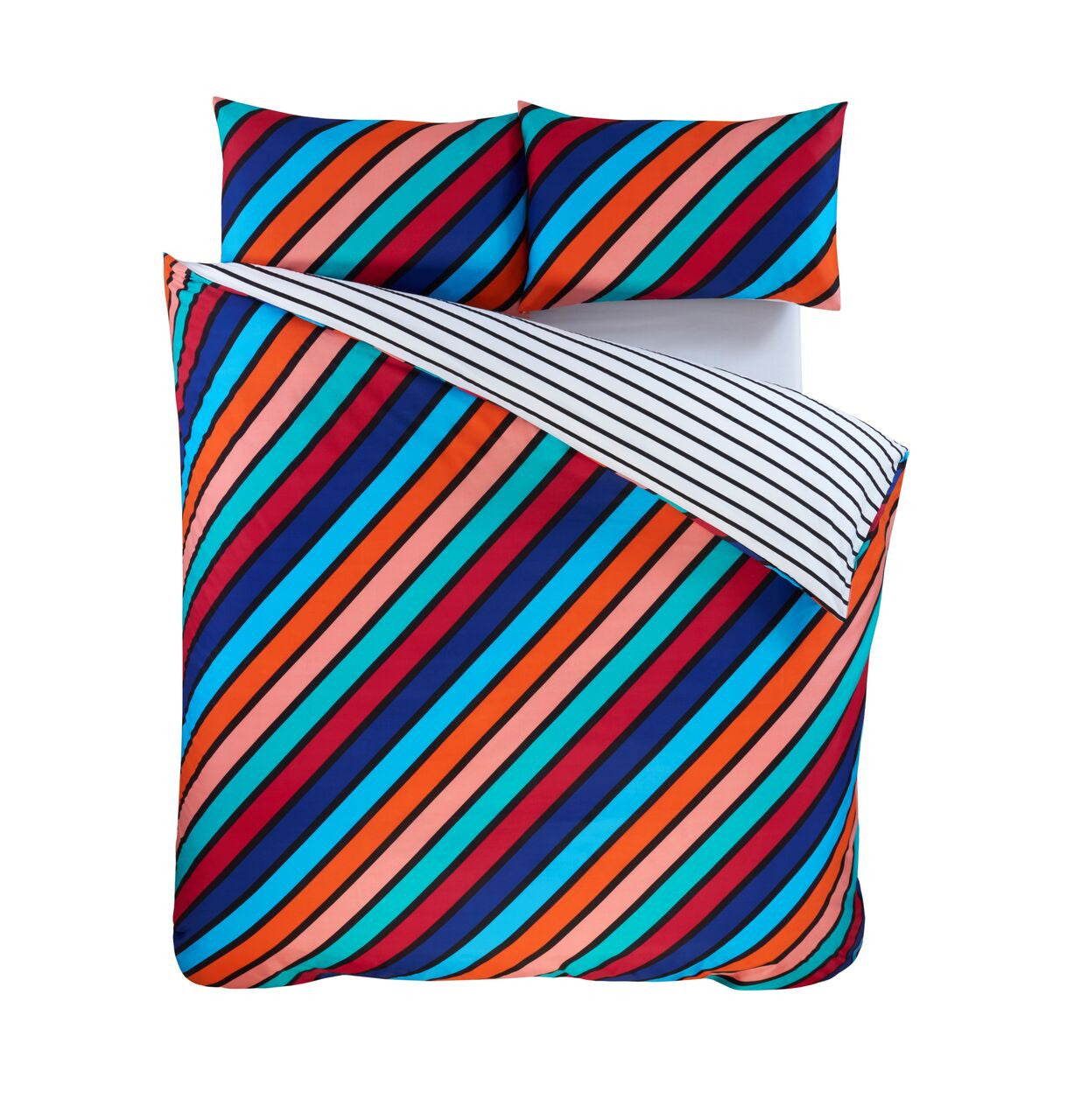 Bright Oxford Stripe Duvet Cover Set