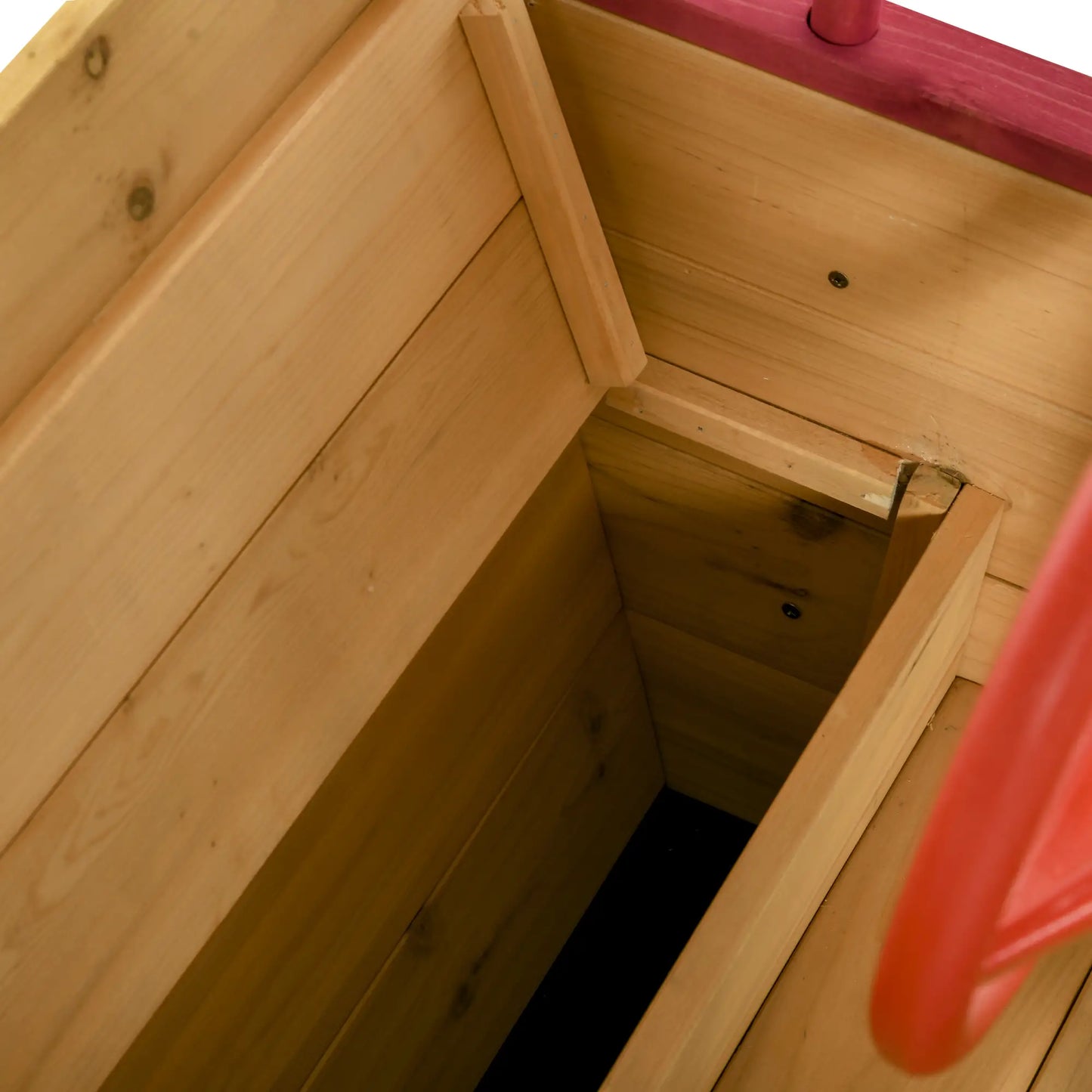 Kids Pirate Ship Wooden Sand Pit with Canopy Shade