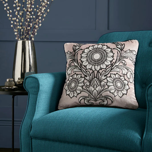 Romilly Filled Cushion by Laurence Llewelyn-Bowen in Natural