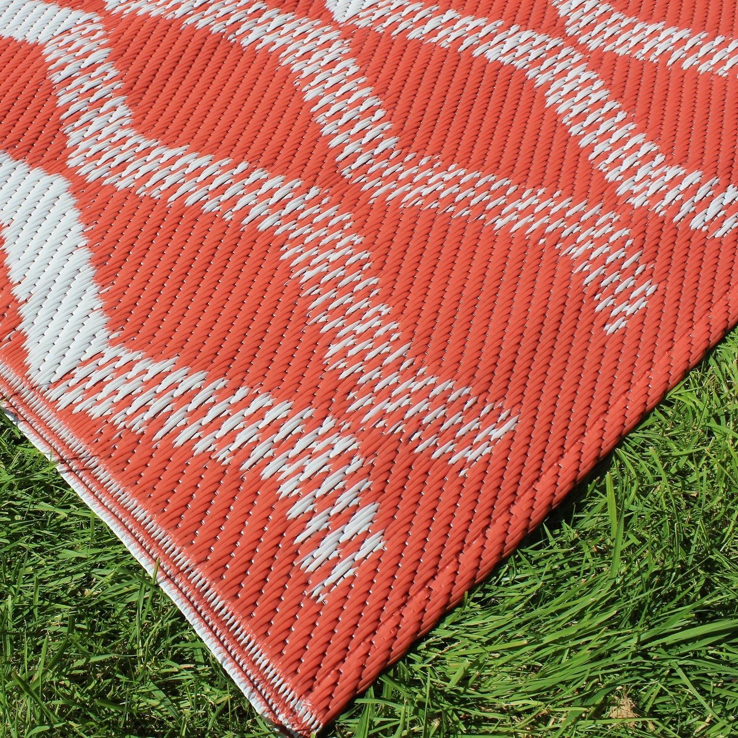 Rico Outdoor Rug by Fusion in Terracotta