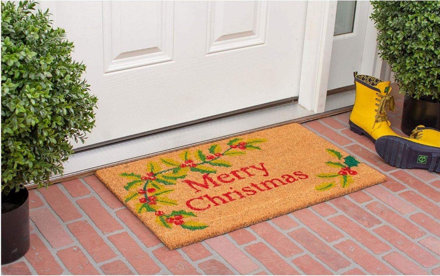 Holly Berries Doormat