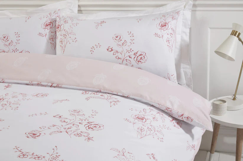 Sadie Pink Duvet Set