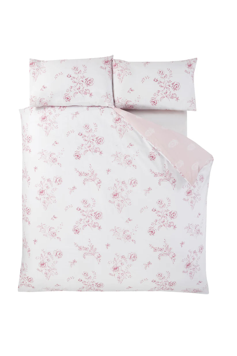 Sadie Pink Duvet Set