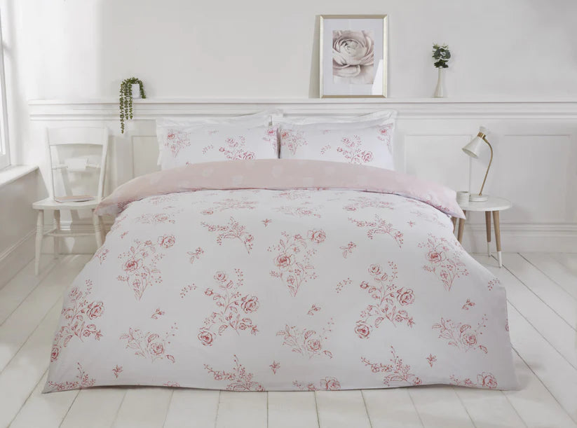 Sadie Pink Duvet Set