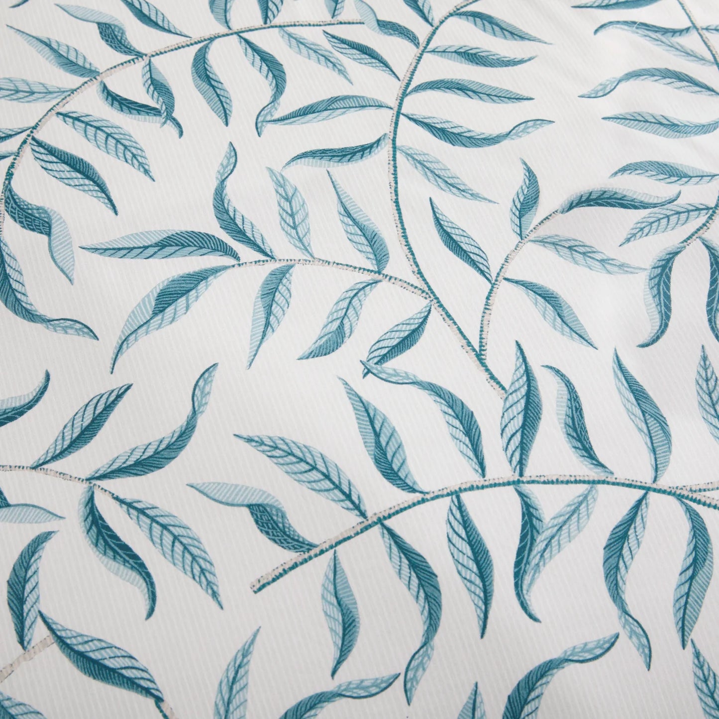 Samira Duvet Cover Set by Dreams And Drapes Design in Teal