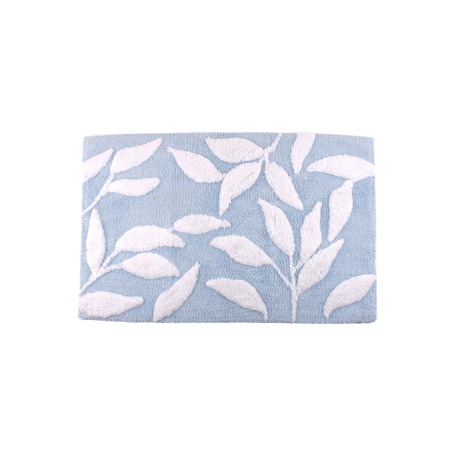 Sandringham Bath Mat by D&D Bathroom in Blue