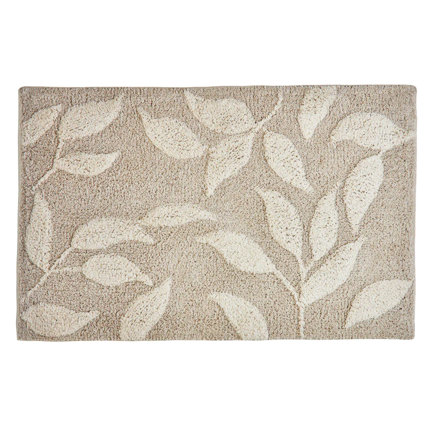 Sandringham Bath Mat by D&D Bathroom in Natural