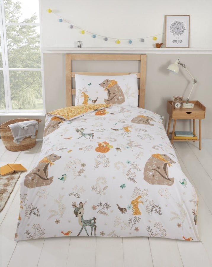 Woodland Friends Duvet Set - Single Only