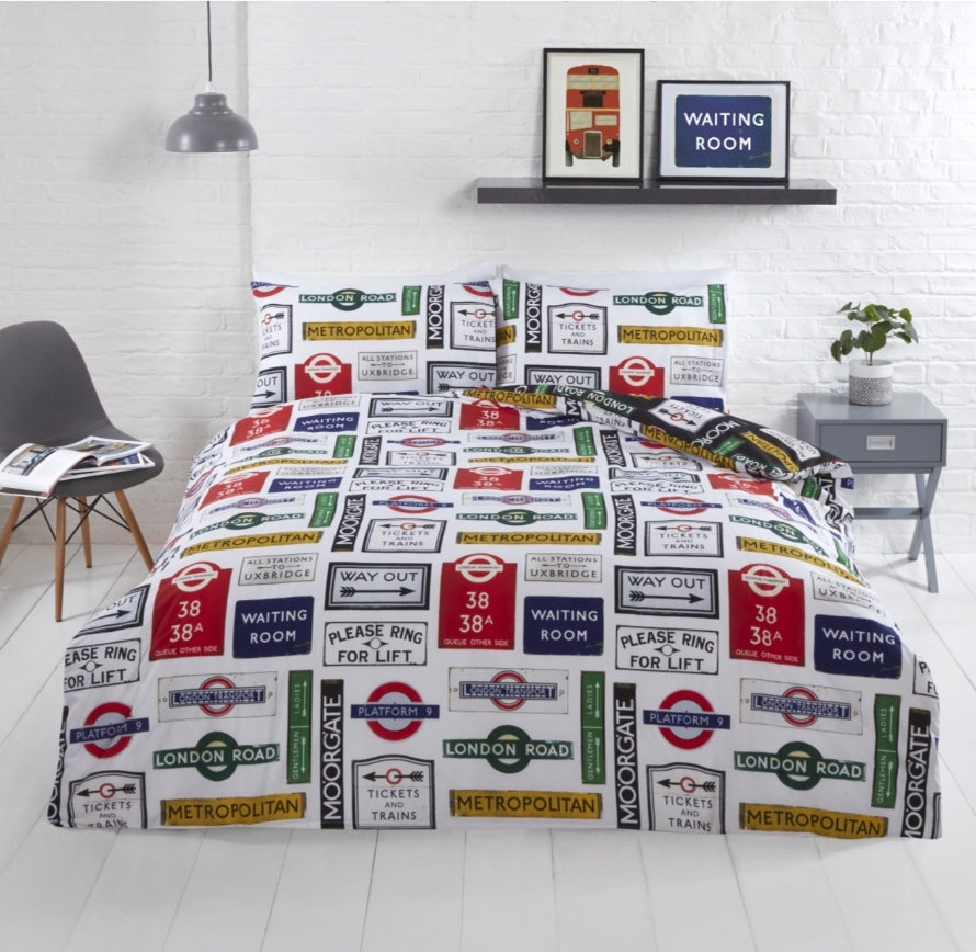 TfL Signs Duvet Set