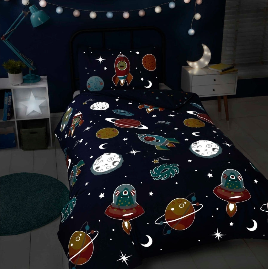 Space & Aliens Duvet Set