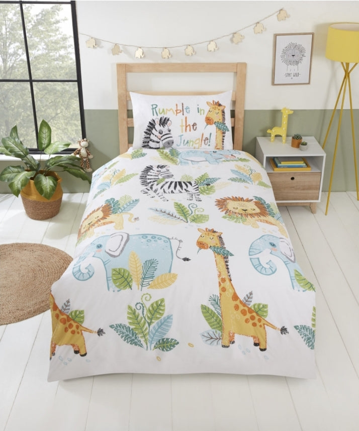 Rumble In The Jungle Duvet Set - Single Only