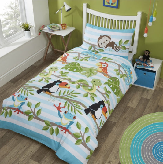 Rainforest Duvet Set - Single Only