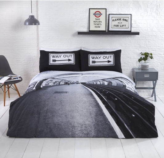 TfL Platform Duvet Set