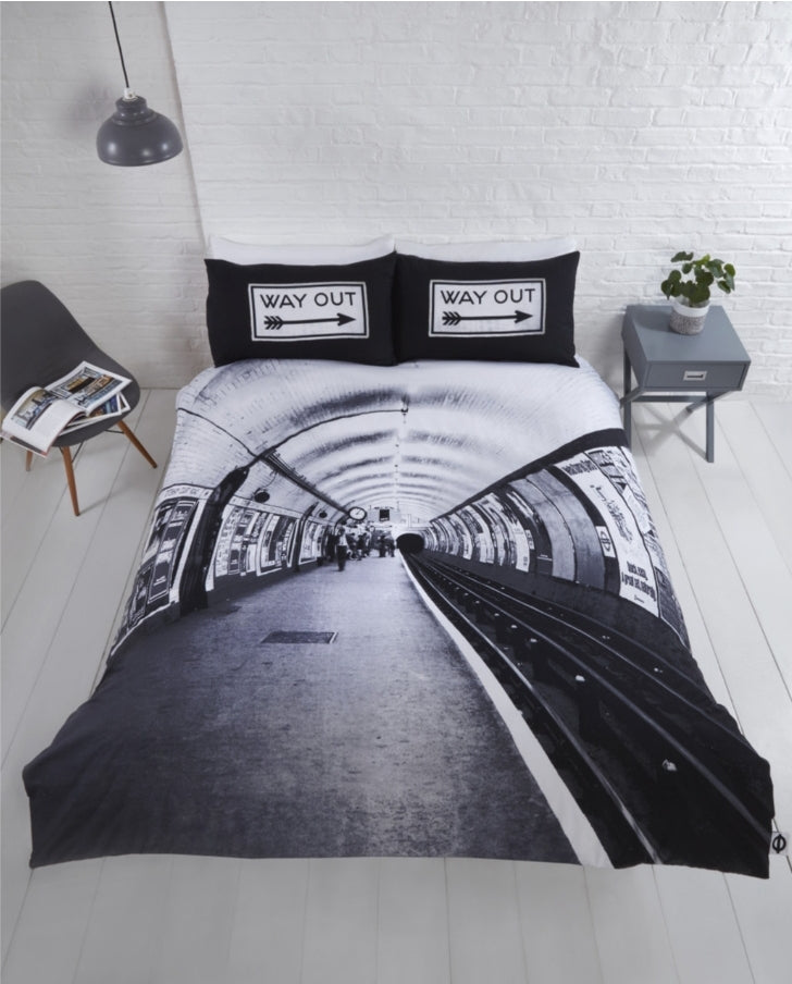 TfL Platform Duvet Set