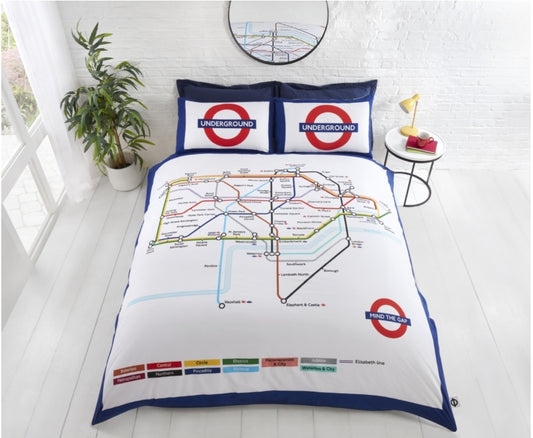 TfL London Underground Duvet Set