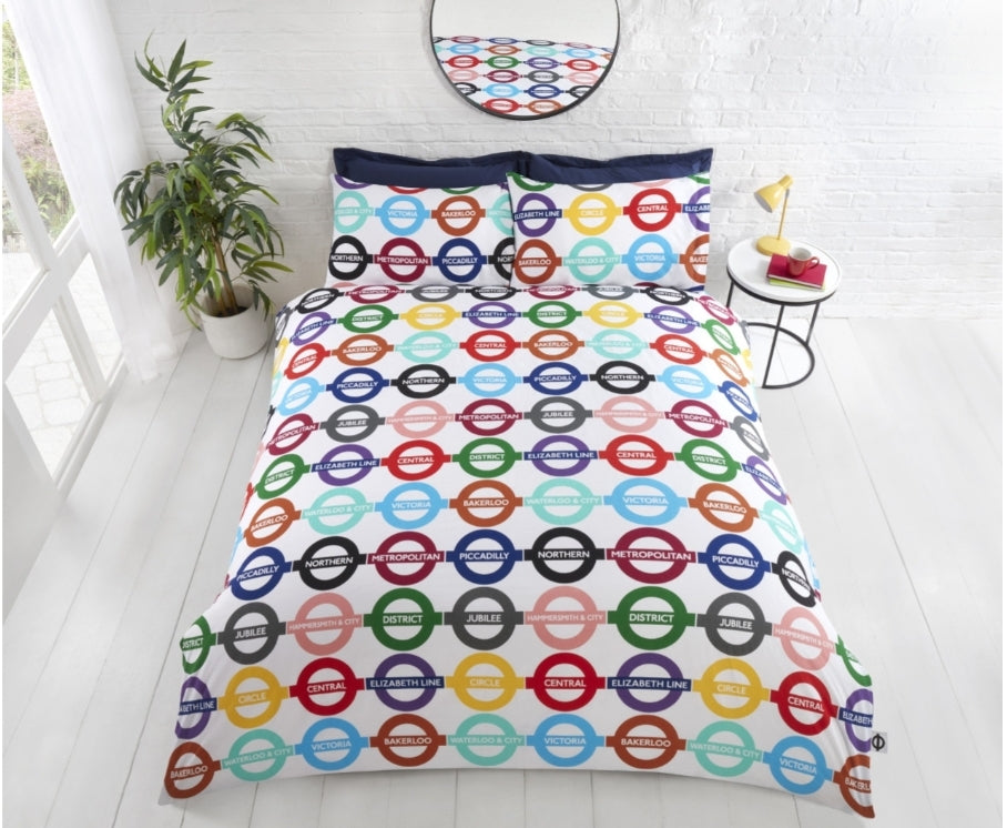 TfL London Underground Duvet Set