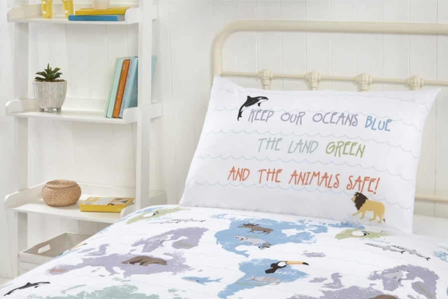 Sustainable My World Duvet Set