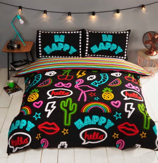 Be Happy Duvet Set