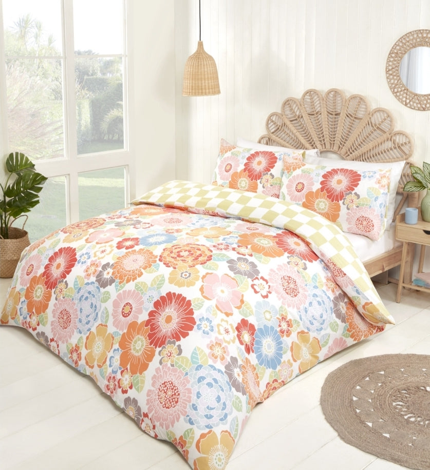 60's Inspired Hippy Duvet Set