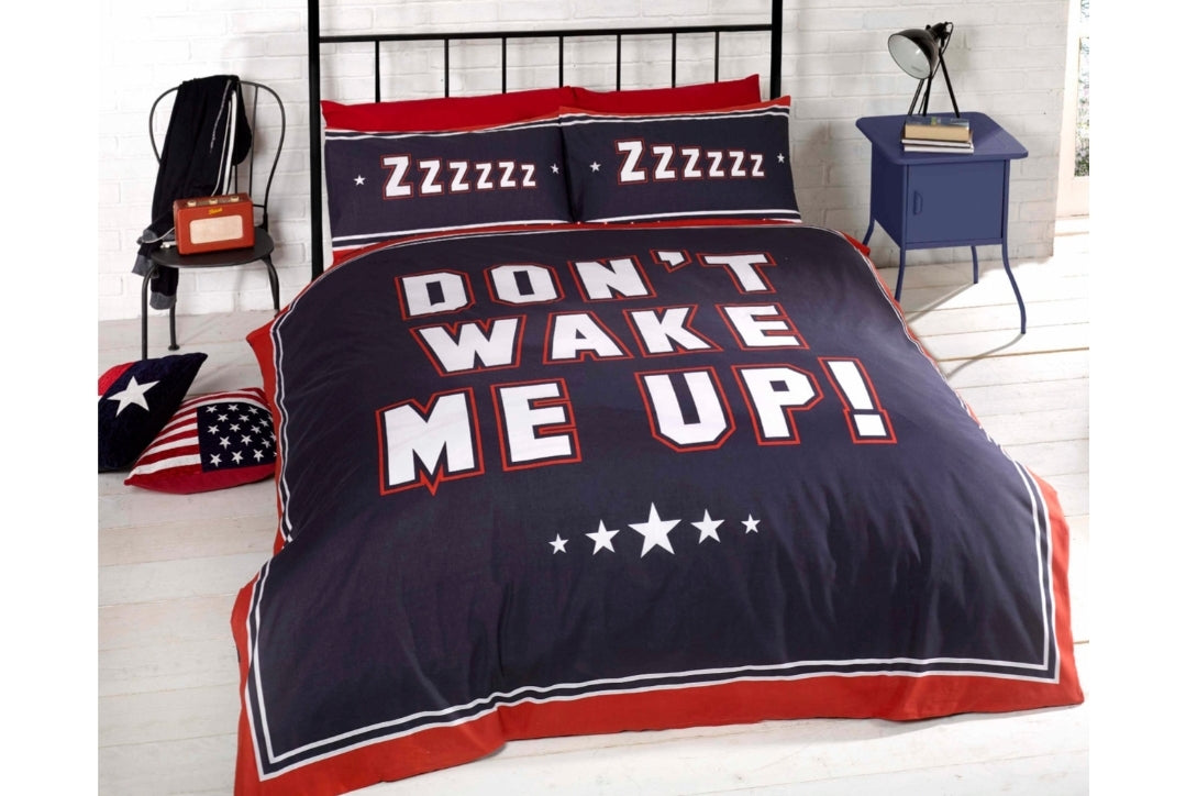 Don't Wake Me Up Duvet Set