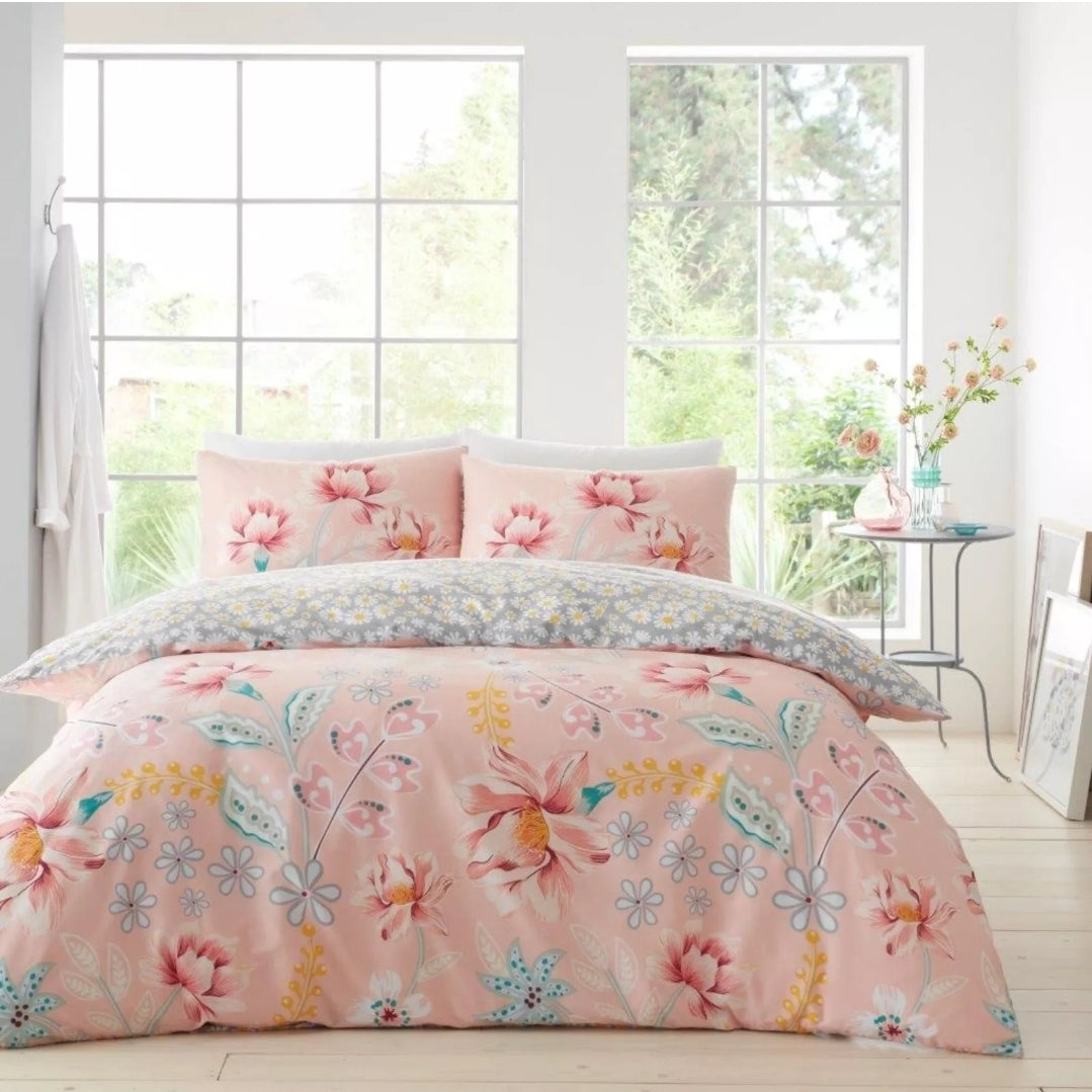 Stella Paisley Floral Duvet Set - Multi