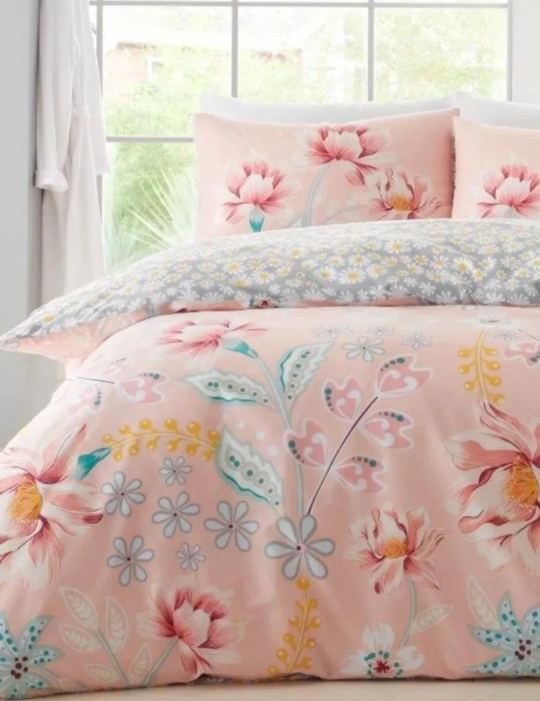 Stella Paisley Floral Duvet Set - Multi