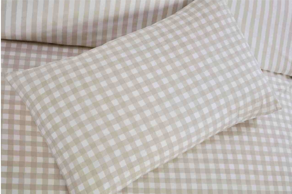 Gingham Check Duvet Set