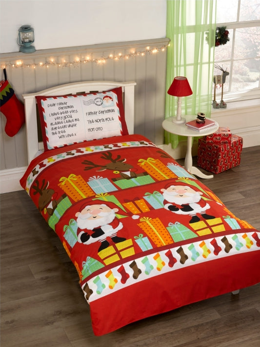 Santas List Duvet Set